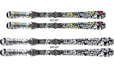 Превью Детские горные лыжи Горные лыжи HEAD Monster Easy JRS + JRS 7.5 GW (31448502)